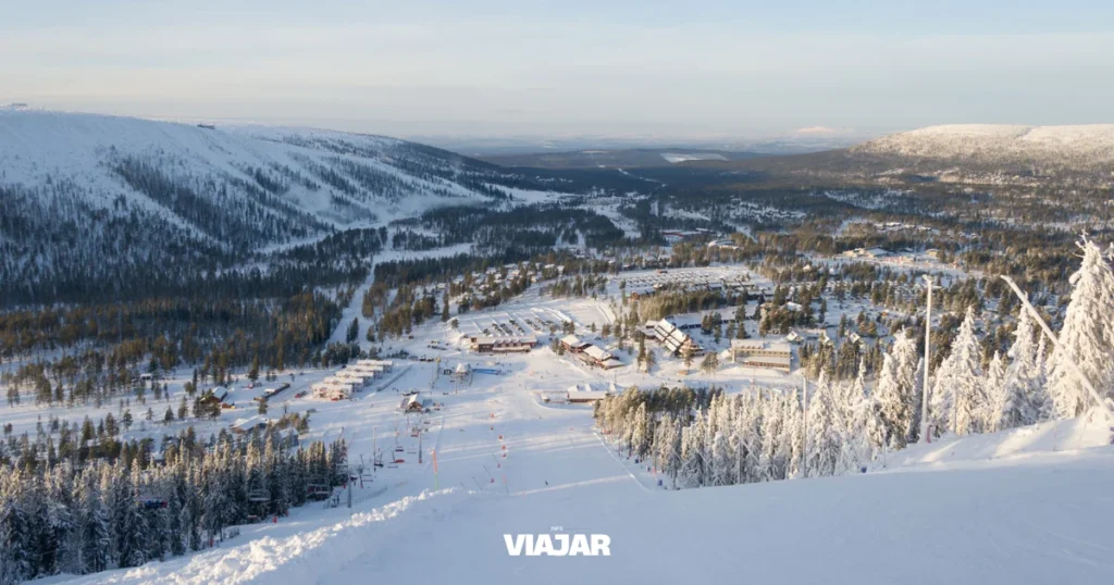 Suecia tiene el único Mcdonald's del mundo al que entras esquiando