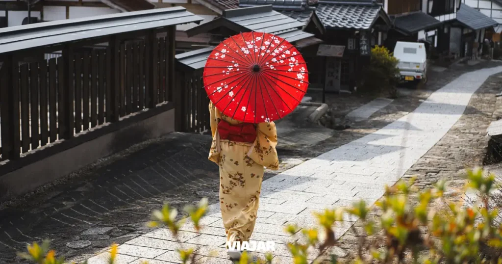 Paseando por las típicas calles de Japón