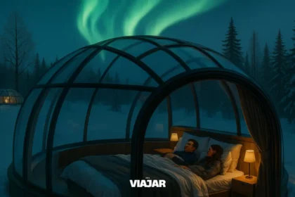 Nuevas cabañas transparentes para ver auroras boreales