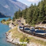 El tren de lujo de Canadá que solo circula de día para no perderse el paisaje (Rocky Mountaineer)