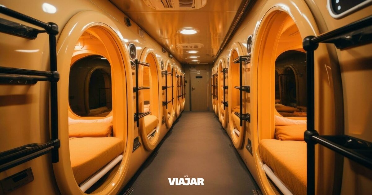 Hoteles cápsula high-tech en Japón: dormir barato sin desconectarte